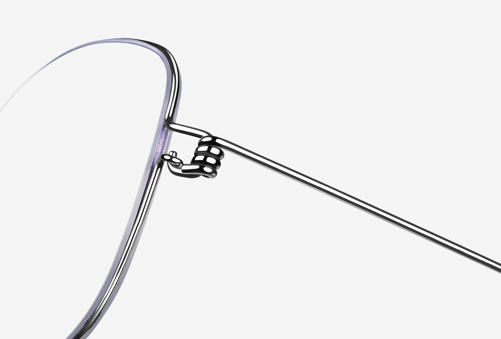 LINDBERG titanium frame detail